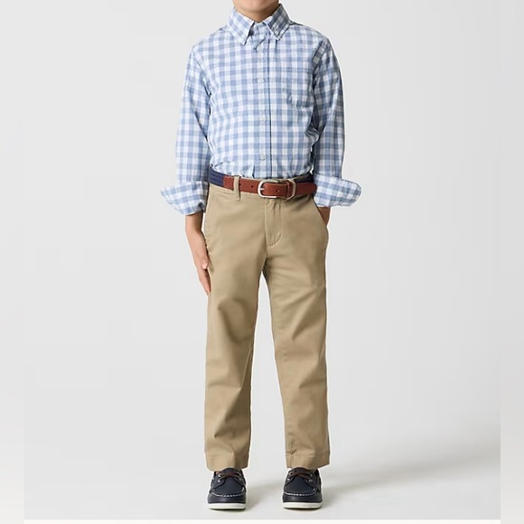 J. Crew Crewcuts | Boys 14 | Beige Slim Pant In Flex Chino | NWT - Picture 2 of 9